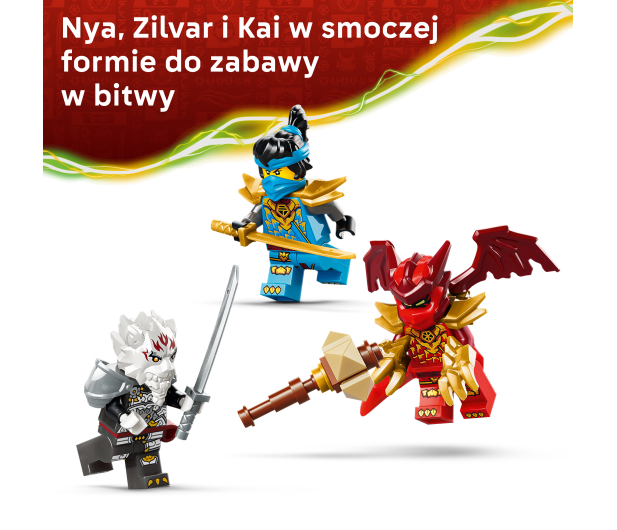 LEGO NINJAGO 71863 Zilvar i smocza bestia Grimtak - 1529844 - zdjęcie 7